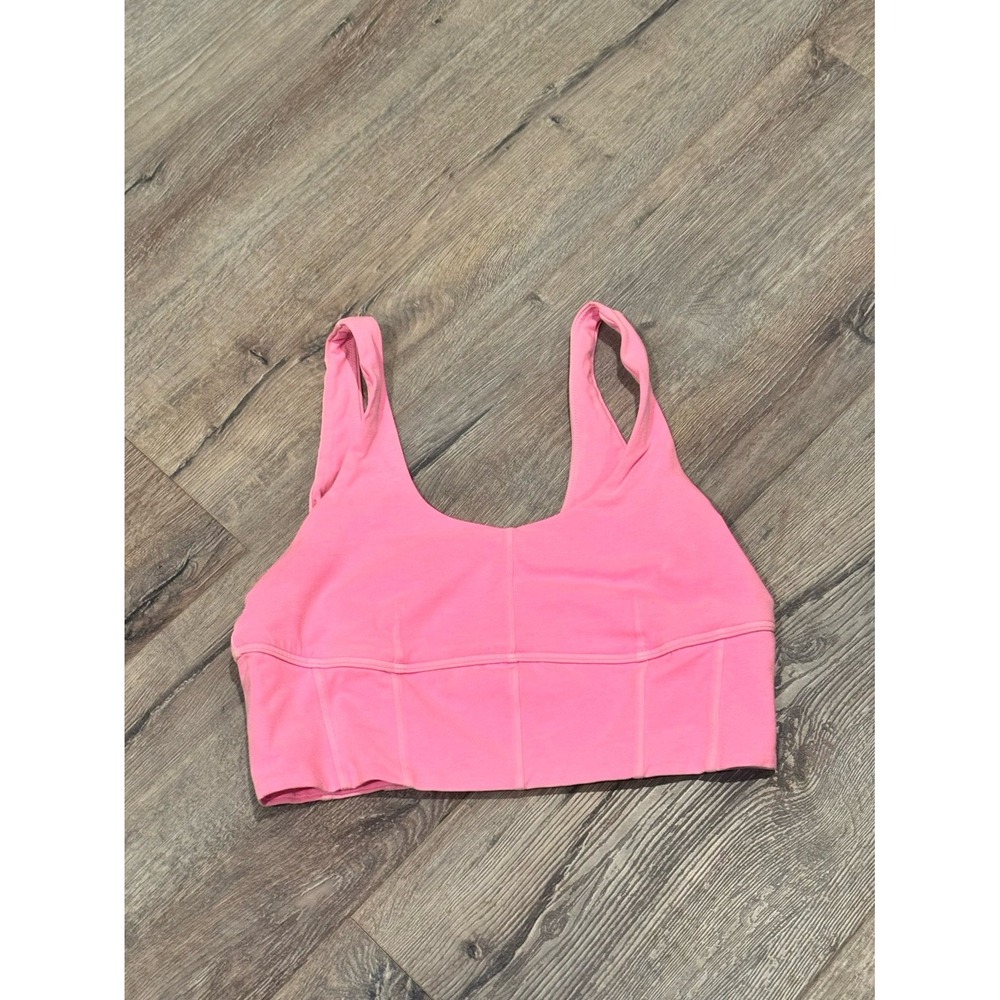 Aerie Offline pink Corset Tank Top Sz L, tank,‎ bra